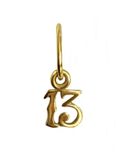 Charger l&#39;image dans la galerie, 1 Boucle d&#39;oreille - Mon 13 Or
