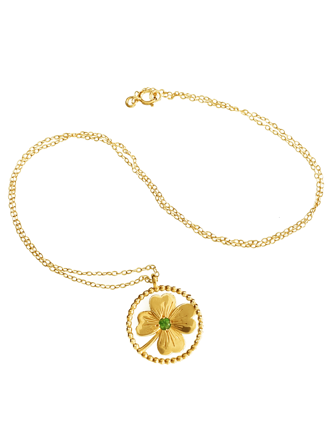 Pendentif - La chance a 4 feuilles
